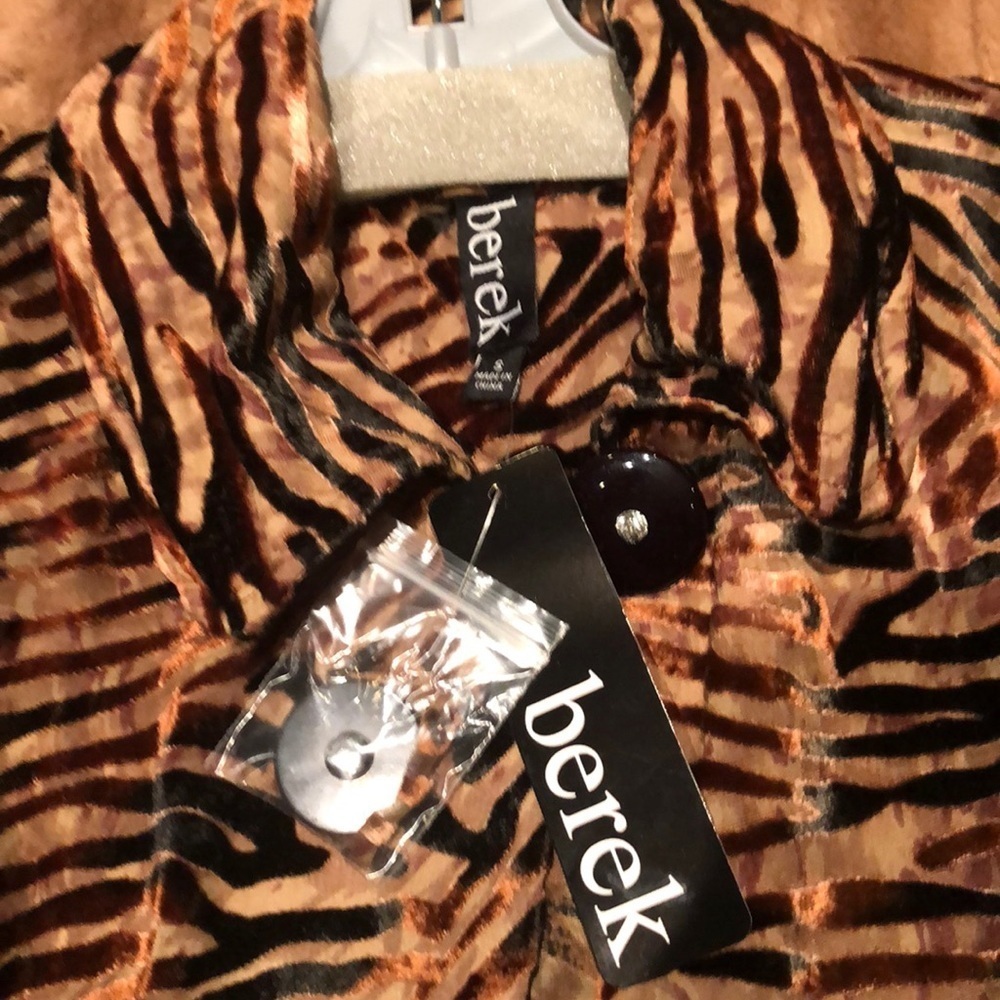 Berek Zebra Jacket NWTS